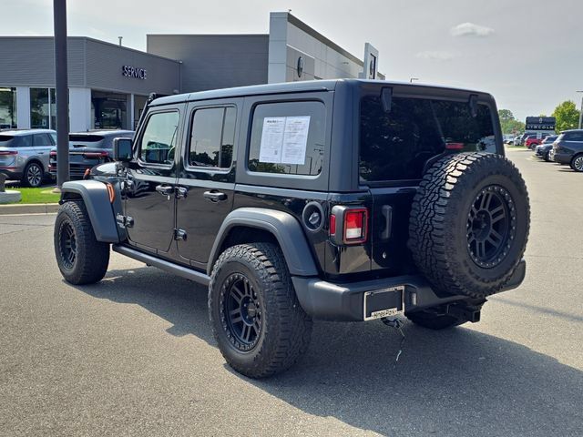 Used 2020 Jeep Wrangler Unlimited Sport S AWD/4WD image 3