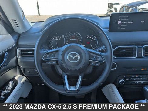 Used 2023 MAZDA CX-5 AWD 2.5 S w/ Premium Package image 12