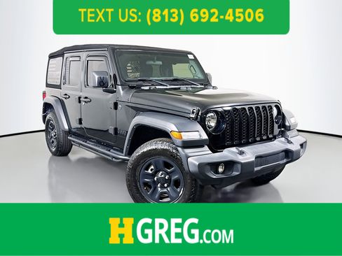 Used 2024 Jeep Wrangler Sport image 1