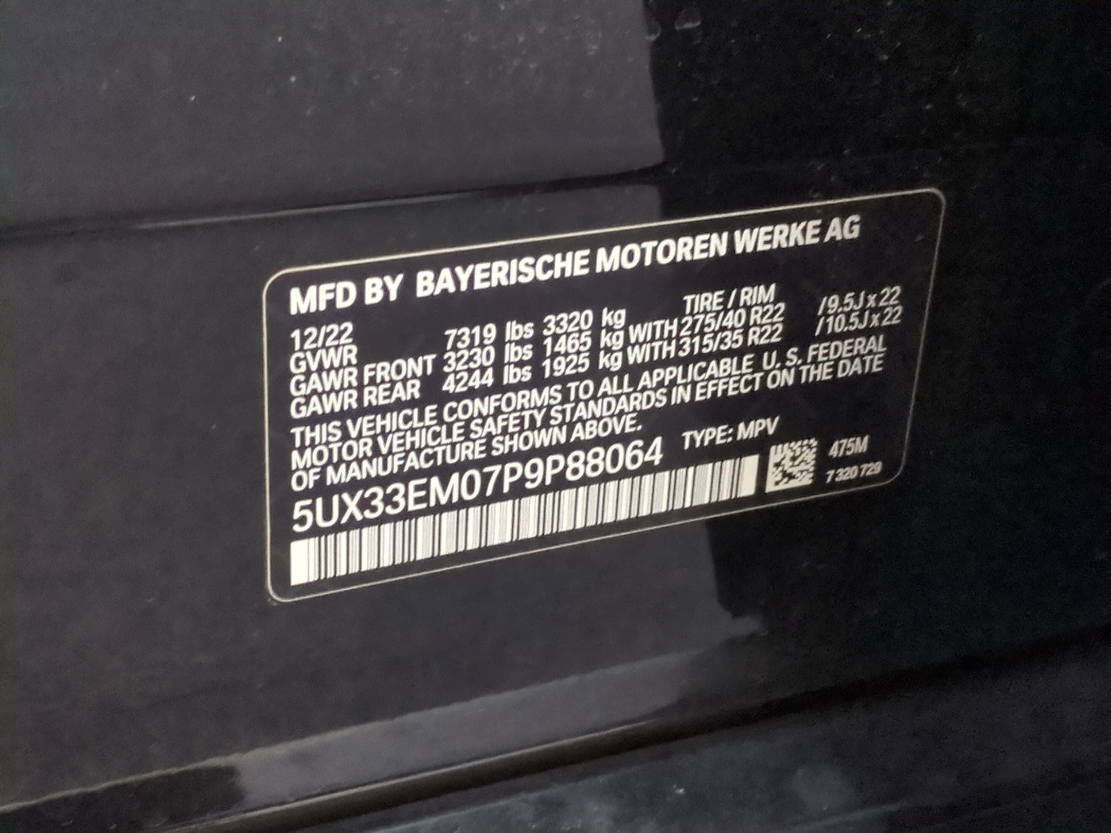 Used 2023 BMW X7 M60i AWD/4WD image 33