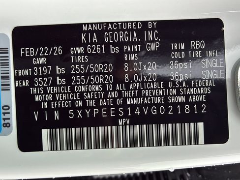 New 2027 Kia Telluride S image 39