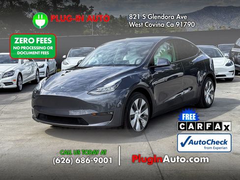 Used 2021 Tesla Model Y Long Range AWD/4WD image 1