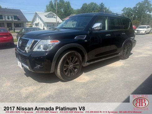 Used 2017 Nissan Armada Platinum w/ Captain Seat Package AWD/4WD image 6