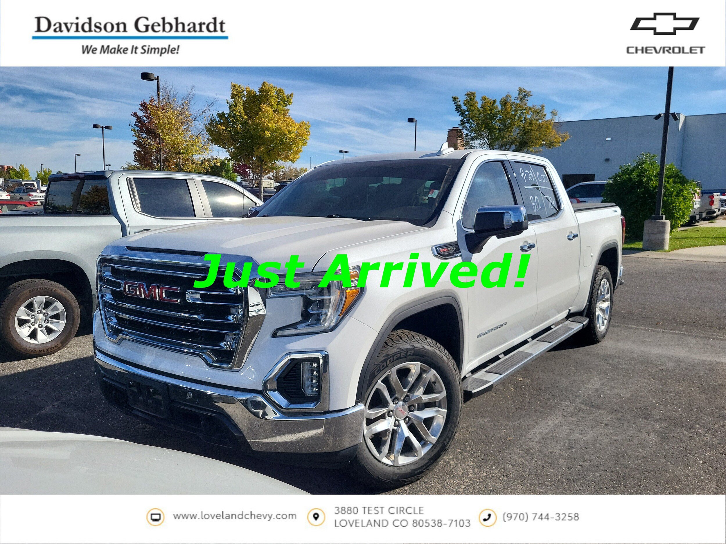 Used 2020 GMC Sierra 1500 SLT w/ SLT Premium Plus Package AWD/4WD image 1