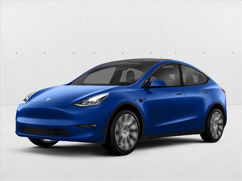 Used 2021 Tesla Model Y Long Range AWD/4WD image 1