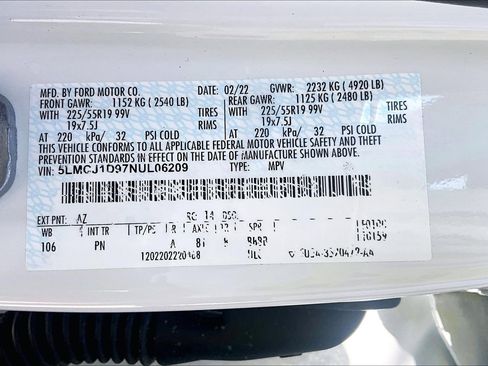 Used 2022 Lincoln Corsair AWD w/ Premium Package image 33