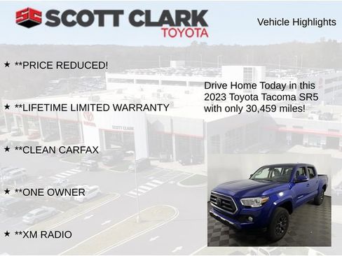 Used 2023 Toyota Tacoma SR5 w/ Technology Package image 12