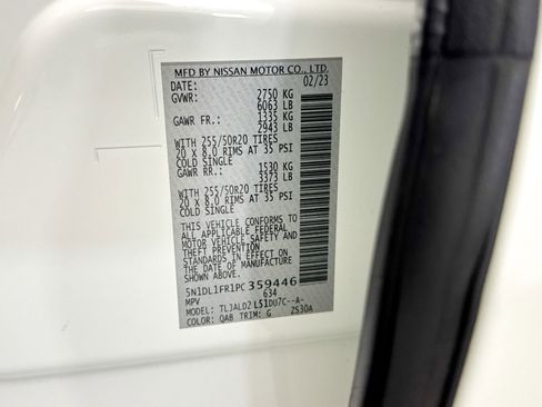 Used 2023 INFINITI QX60 Luxe w/ Cargo Package FWD image 42