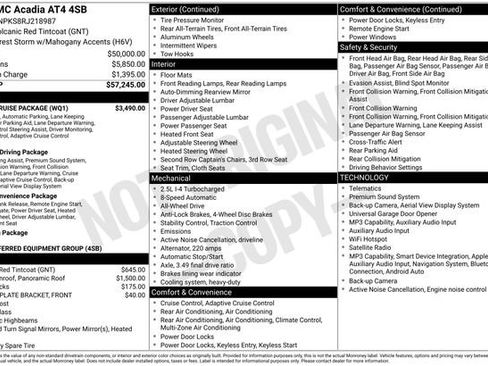 Used 2024 GMC Acadia AT4 w/ Super Cruise Package AWD/4WD image 4