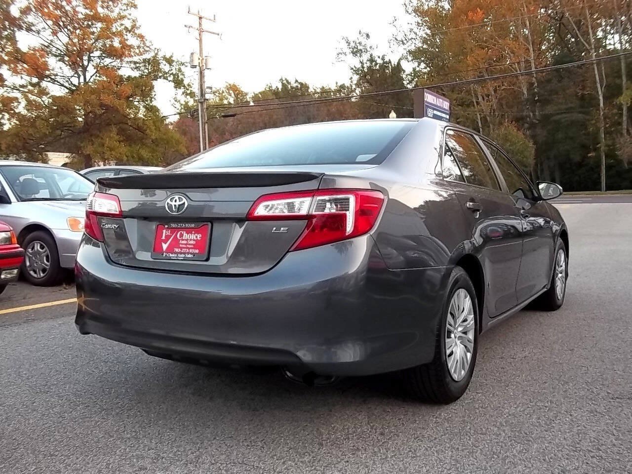Used 2014 Toyota Camry LE FWD image 4