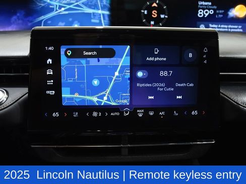 Used 2025 Lincoln Nautilus Reserve w/ Jet Appearance Package AWD/4WD image 14