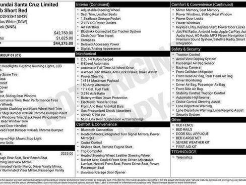 New 2025 Hyundai Santa Cruz Limited image 21