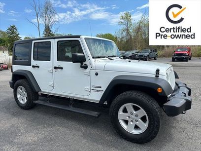Certified 2017 Jeep Wrangler Unlimited Sport