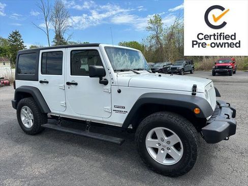 Certified 2017 Jeep Wrangler Unlimited Sport AWD/4WD image 1