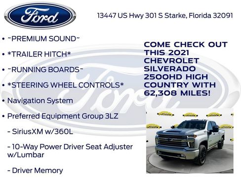 Used 2021 Chevrolet Silverado 2500 High Country w/ Z71 Off-Road Package image 15