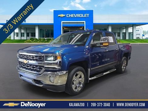 Used 2018 Chevrolet Silverado 1500 LTZ w/ Max Trailering Package AWD/4WD image 1
