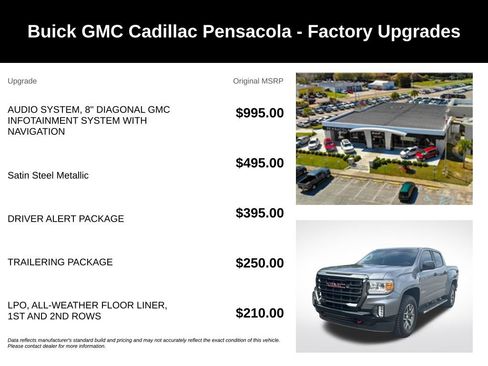 Used 2021 GMC Canyon AT4 w/ Driver Alert Package AWD/4WD image 4