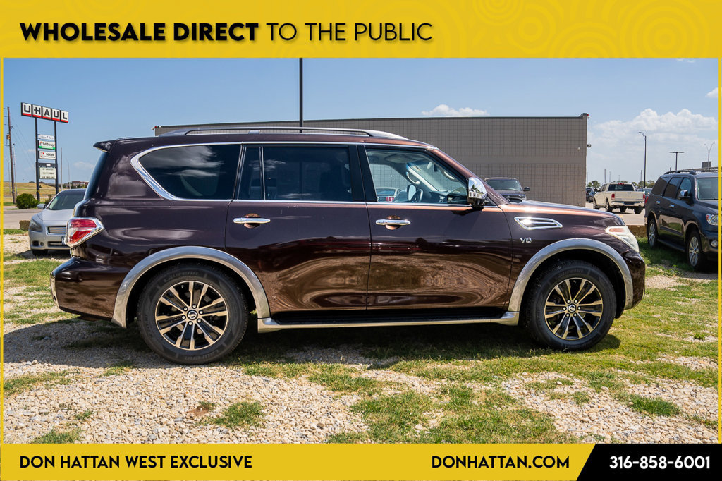 Used 2017 Nissan Armada Platinum w/ Captain Seat Package AWD/4WD image 37