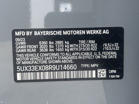 Used 2024 BMW X6 xDrive40i w/ Executive Package image 33