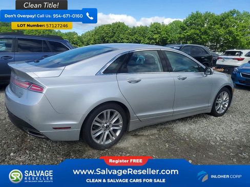 Used 2014 Lincoln MKZ Hybrid w/ Equipment Group 202A Reserve FWD image 4