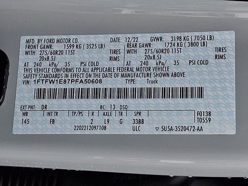 Used 2023 Ford F150 XLT w/ Equipment Group 302A High AWD/4WD image 29