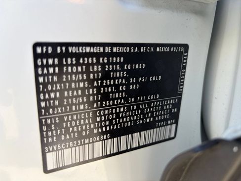 Used 2026 Volkswagen Taos S FWD image 22