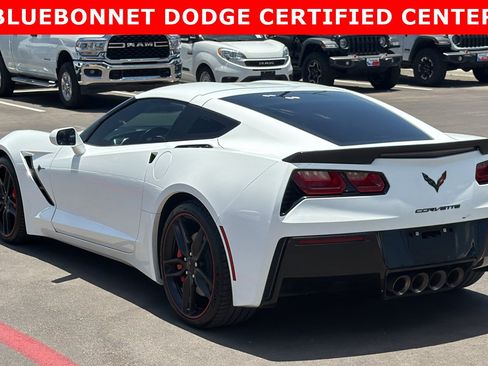 Used 2019 Chevrolet Corvette Stingray Coupe w/ Carbon Flash Badge Package RWD image 7