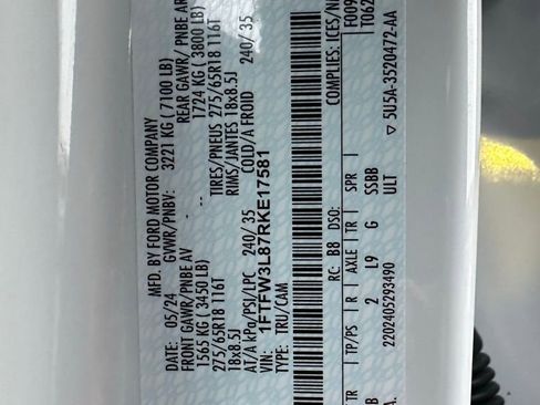 Used 2024 Ford F150 XLT w/ Equipment Group 302A MID image 21