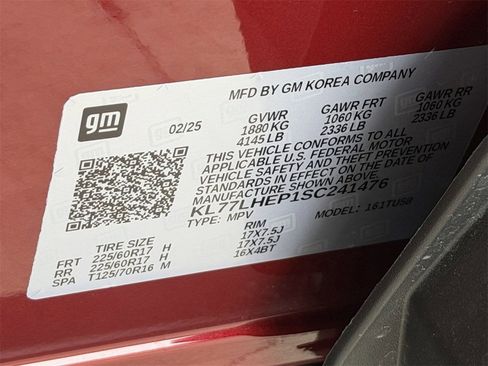 Used 2025 Chevrolet Trax LT w/ LT Convenience Package image 30