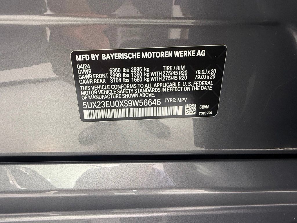 Certified 2025 BMW X5 xDrive40i w/ M Sport Package AWD/4WD image 19