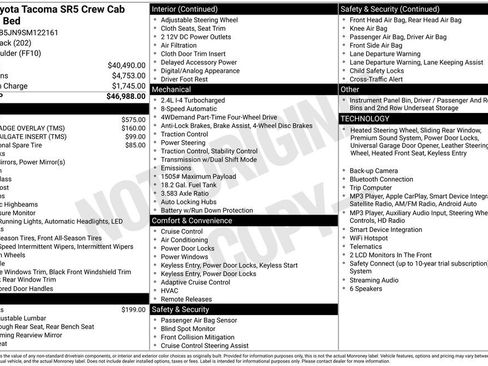 Used 2025 Toyota Tacoma SR5 AWD/4WD image 33