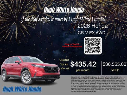 New 2026 Honda CR-V EX image 3