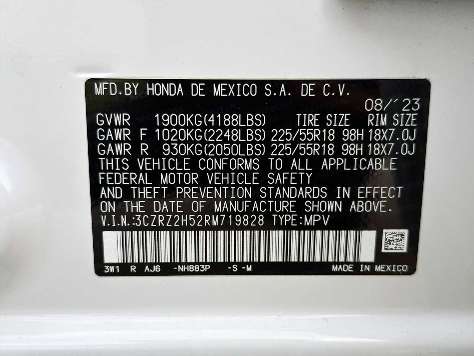 Used 2024 Honda HR-V Sport image 29