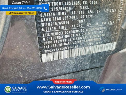 Used 2016 Volkswagen Tiguan S FWD image 17