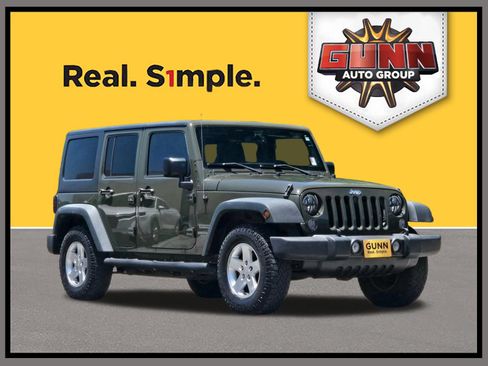 Used 2015 Jeep Wrangler Unlimited Sport w/ Quick Order Package 24S AWD/4WD image 1