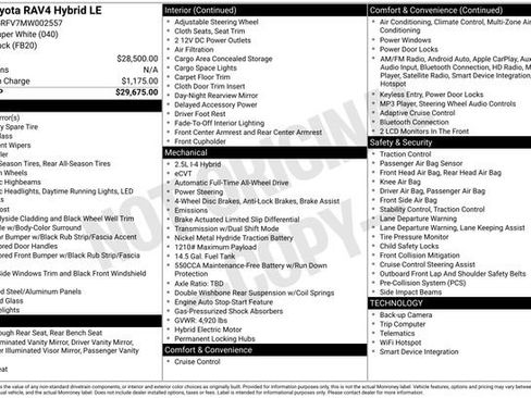 Used 2021 Toyota RAV4 LE image 28