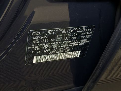Used 2023 Hyundai Sonata Blue FWD image 32