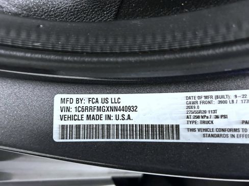 Used 2022 RAM 1500 Big Horn AWD/4WD image 25