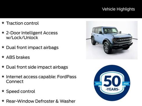 Certified 2025 Ford Bronco Big Bend AWD/4WD image 26