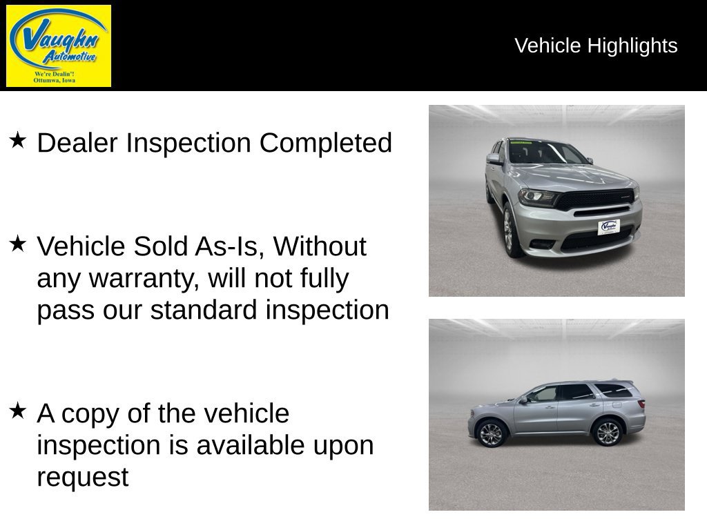 Used 2019 Dodge Durango GT AWD/4WD image 2