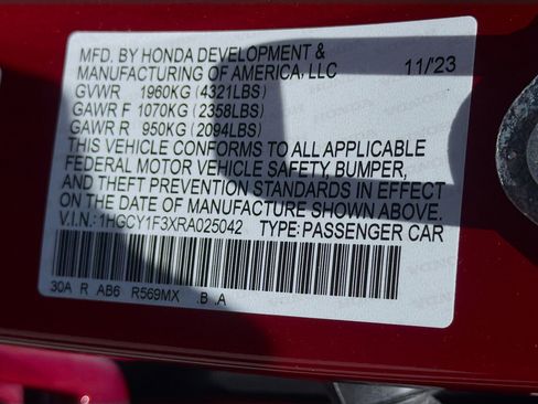 Used 2024 Honda Accord EX image 38