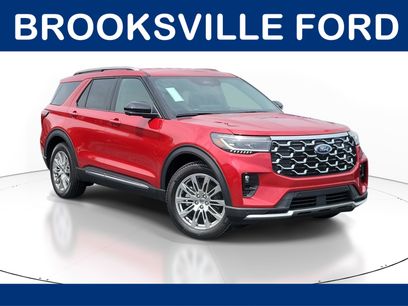 New 2026 Ford Explorer Platinum