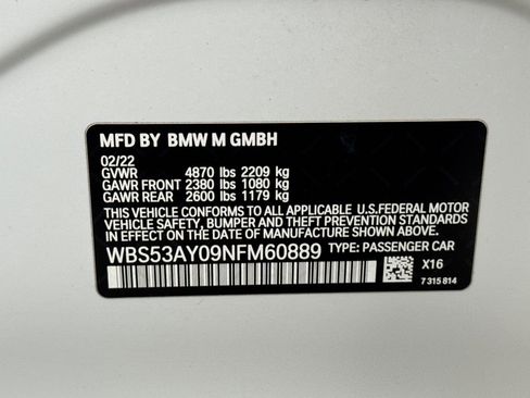 Used 2022 BMW M3 w/ M Carbon Exterior Package image 29