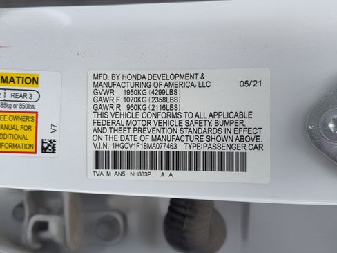 Used 2021 Honda Accord LX image 27