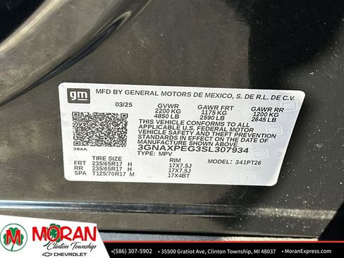 Used 2025 Chevrolet Equinox LT image 33