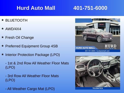 Used 2018 GMC Acadia SLT image 6