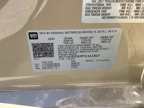 Used 2023 GMC Sierra 1500 AT4 w/ AT4 Premium Package AWD/4WD image 27