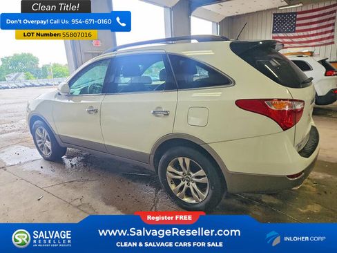 Used 2012 Hyundai Veracruz Limited w/ Entertainment Pkg FWD image 3