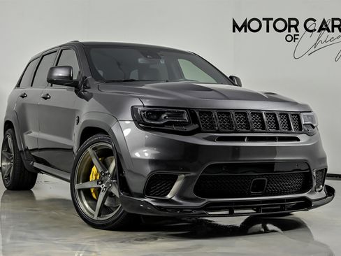 Used 2021 Jeep Grand Cherokee Trackhawk AWD/4WD image 1
