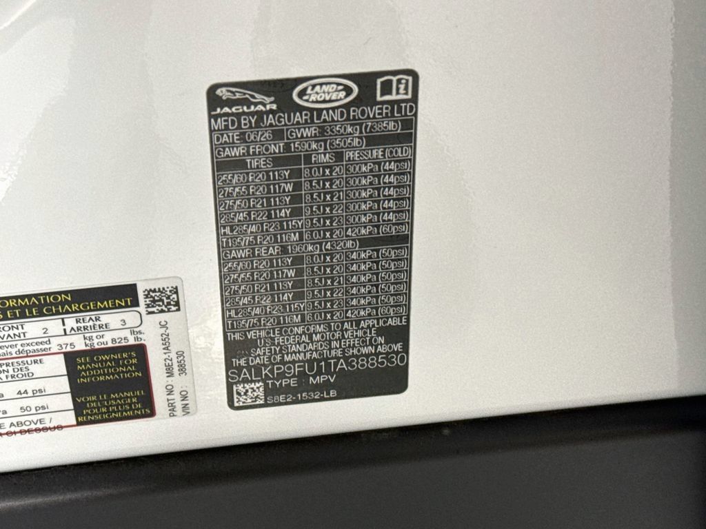 New 2026 Land Rover Range Rover SE AWD/4WD image 33